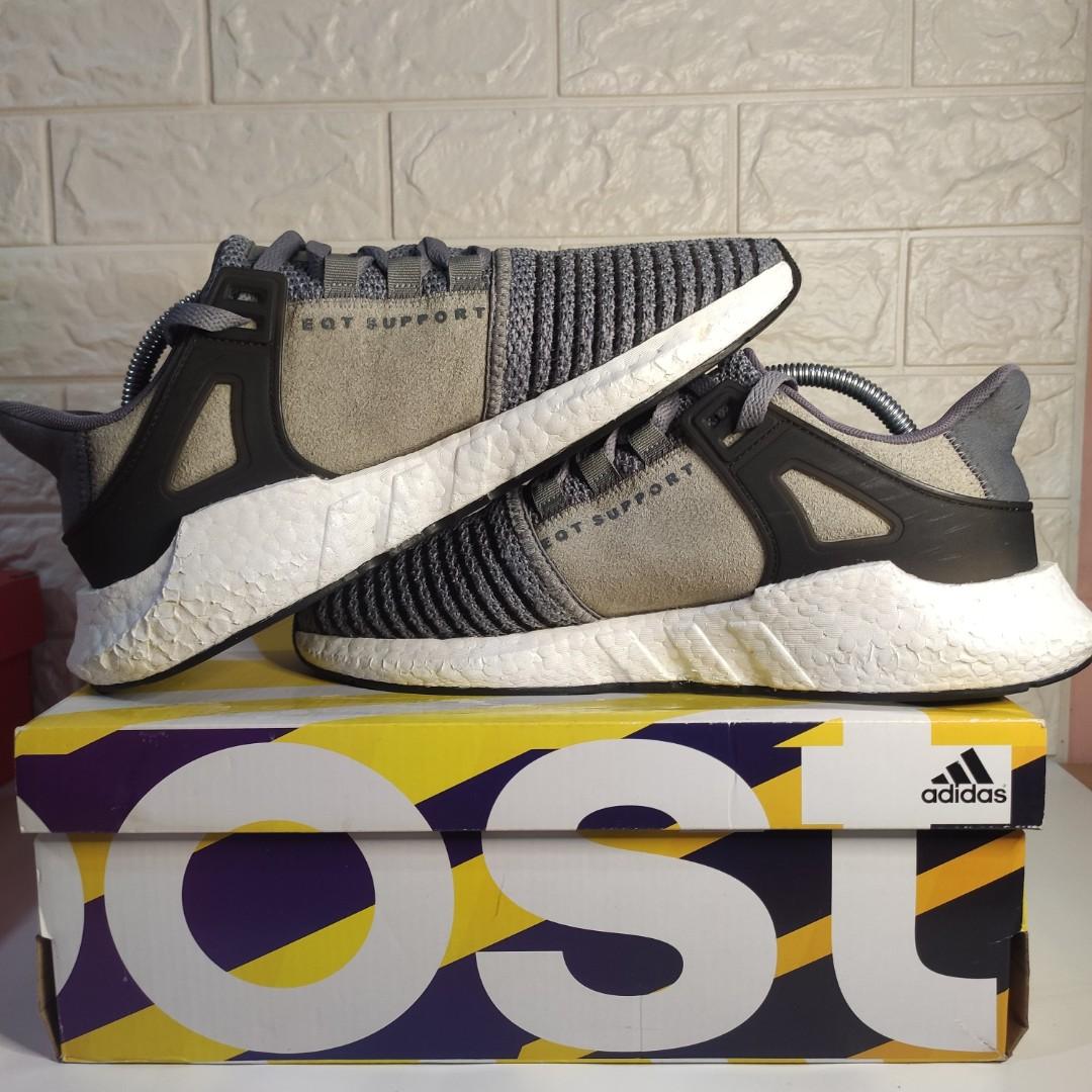 Adidas EQT Support 93 17 Boost Grey Original Sz Us 10 Fesyen Pria