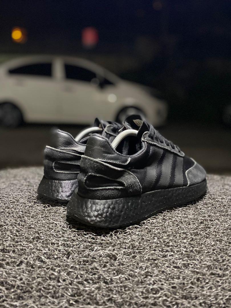 Adidas Iniki boost triple black 9.5uk Men s Fashion Footwear
