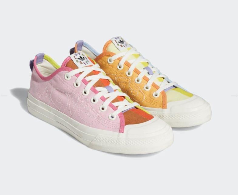 Adidas Nizza Pride Sneakers Men s Fashion Footwear Sneakers on
