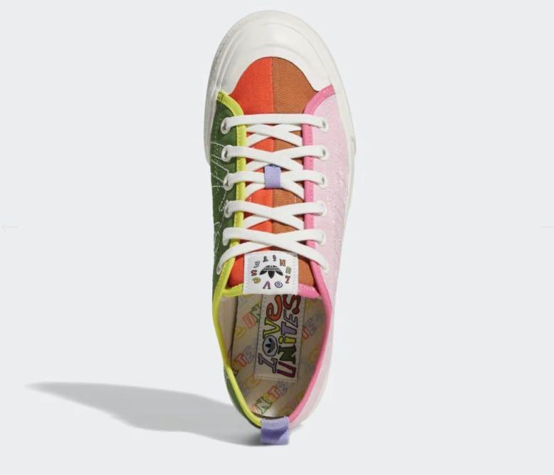 Adidas originals pride new arrivals nizza trainers