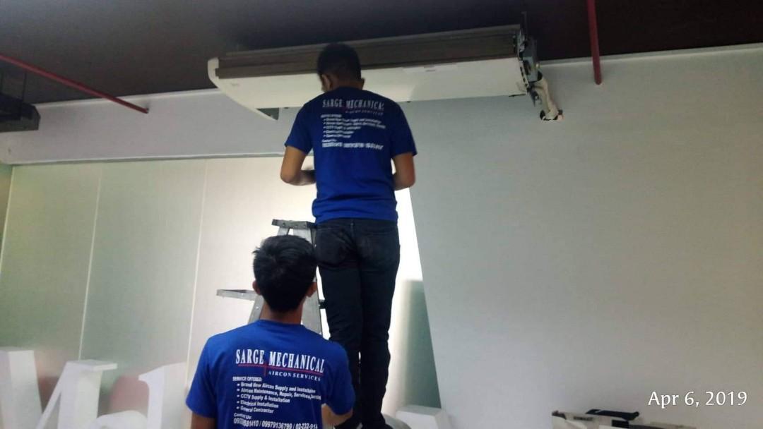 Aircon Cleaning, Installation, Repair, Maintenance (Category: Aircon Services) located in Cainta. Submitted by smasaircon (Listing ID 235906986, Image 1). Description: MULTI AWARDED Aircon Services is now ready to Serve you ........ "Sarge Mechanical Aircon Services" - Aircon Cleaning - Aircon Repair - Aircon Installation - Chilled water type Installation - Vrf,Vrv Type Installation - Aircon Preventive Maintenance ( all types and Brand ) Other se