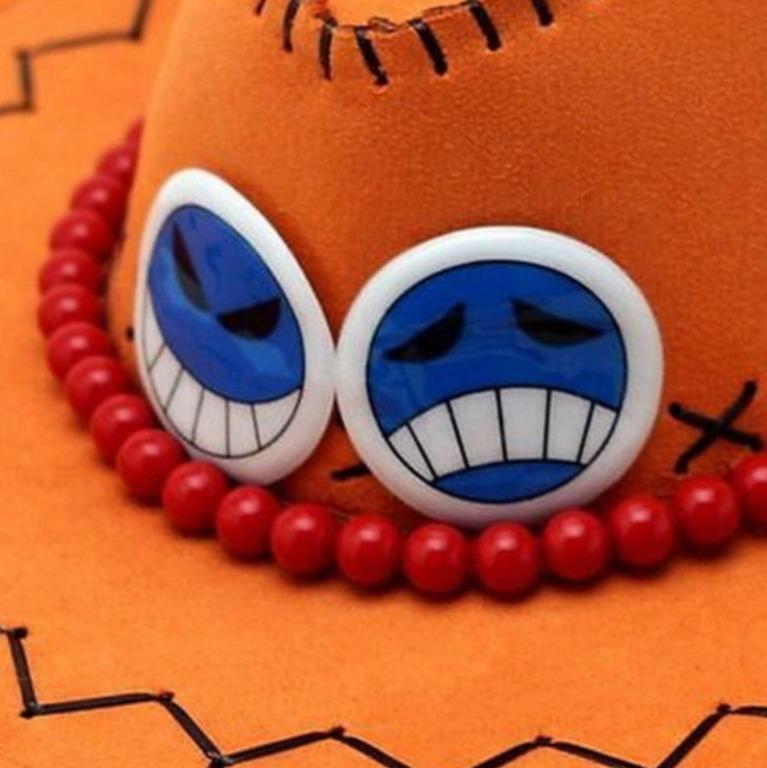 Anime One Piece Portgas D Ace Cowboy Hat Cosplay Hats Pirates Cap Suede