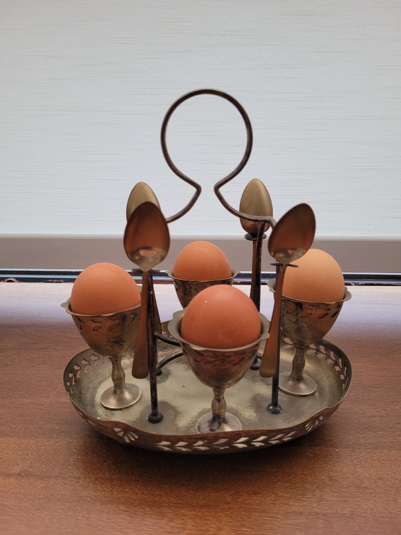 Antique Egg Holder, Hobbies & Toys, Memorabilia & Collectibles, Vintage