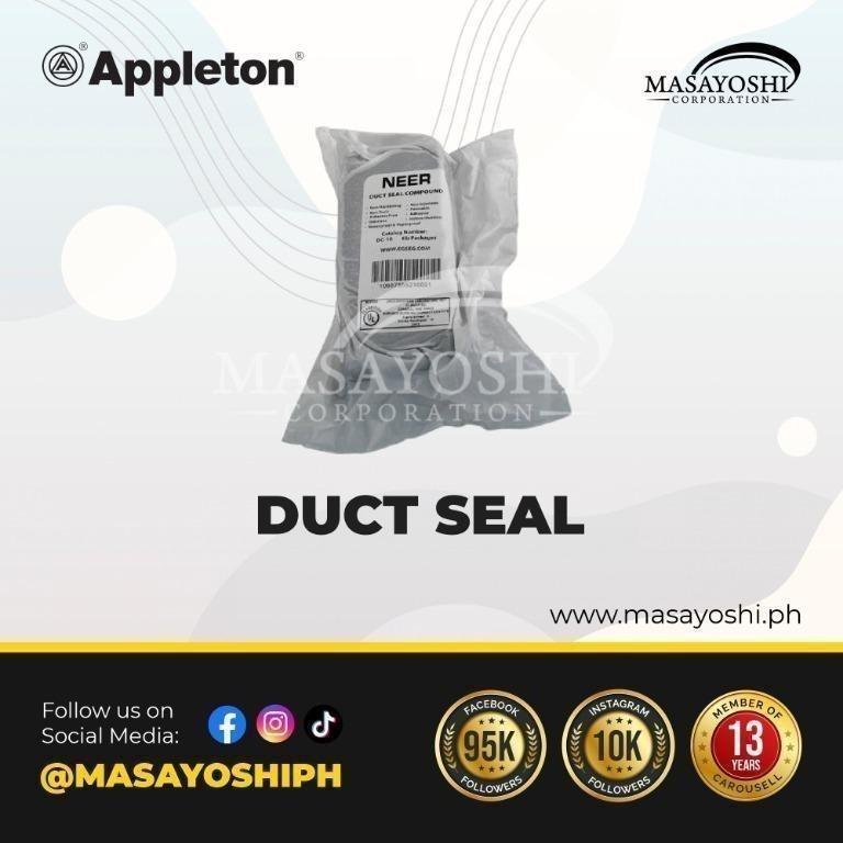Appleton Duct Seal 1lb (0.45kg) Model DC10 Duct Sealer Duck