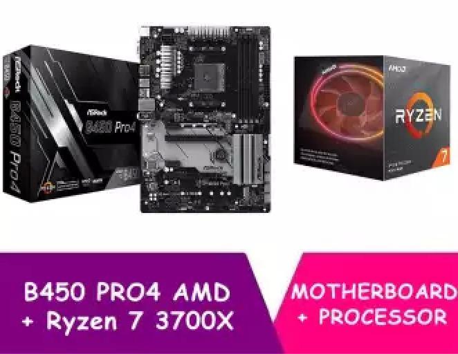 贅沢品 B450M ASROCK Pro4 Pro4 3700x（B450M Ryzen7 マザーボードAMD CPU