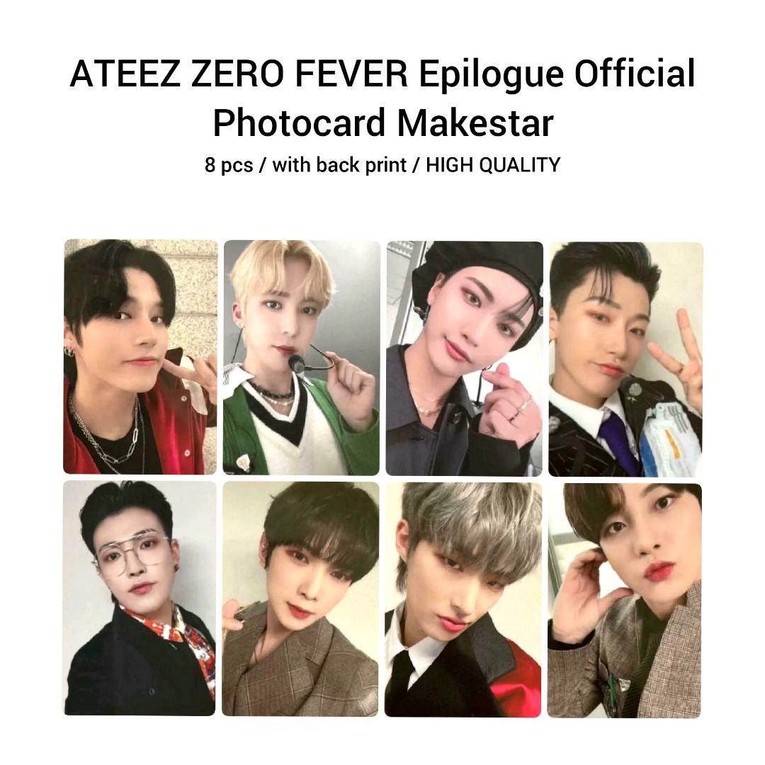 ATEEZ ZERO: FEVER EPILOGUE MAKESTAR Photocards, Hobbies & Toys