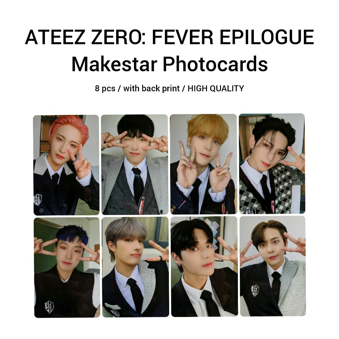 ateez アチズ fever 熱かっ epilogue makestar コンプリート