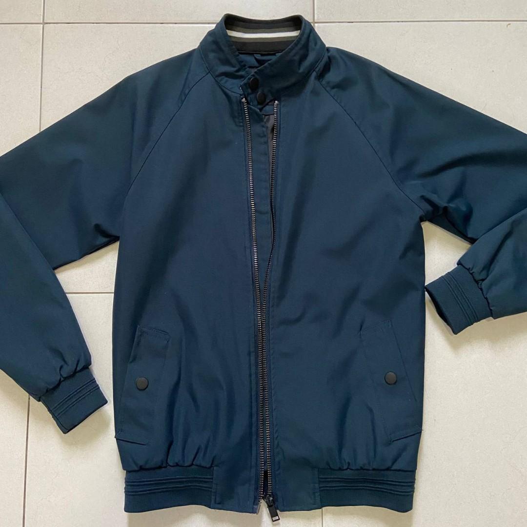 S Size Burton Menswear Raglan Harrington Jacket Men s Fashion