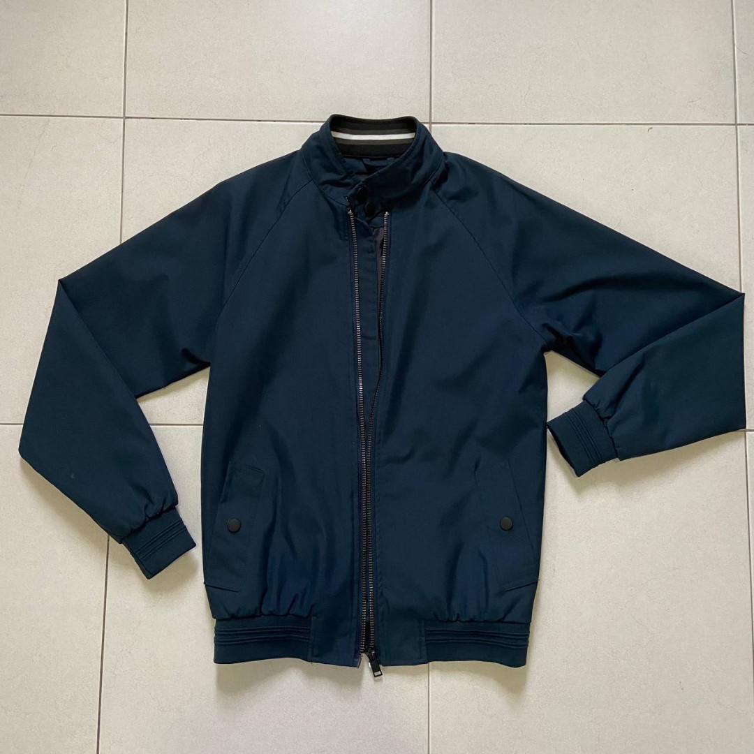 S Size Burton Menswear Raglan Harrington Jacket Men s Fashion