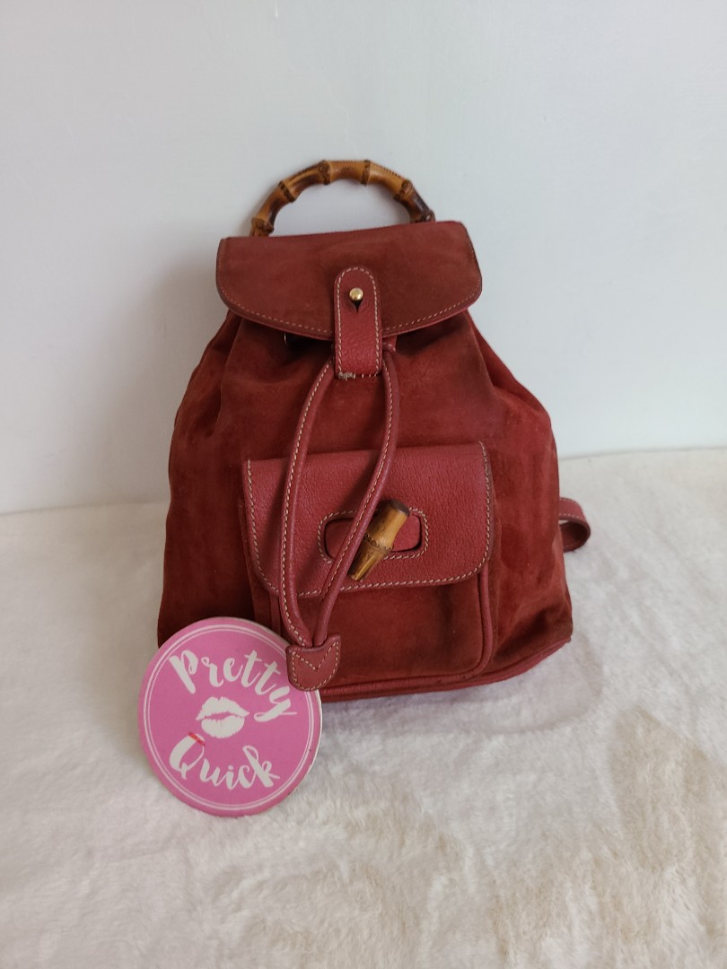 real gucci backpack