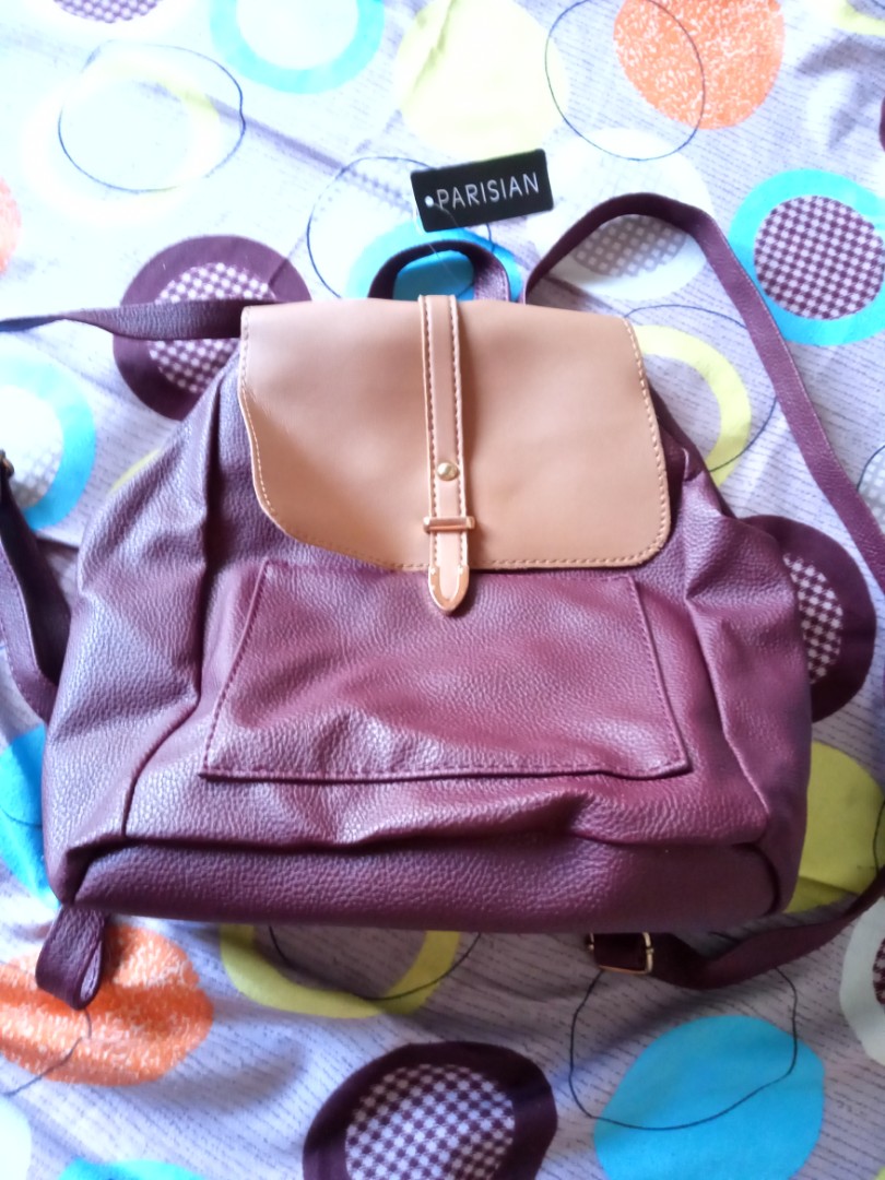 Authentic Parisian backpack, Women's Fashion, Bags & Wallets, Backpacks