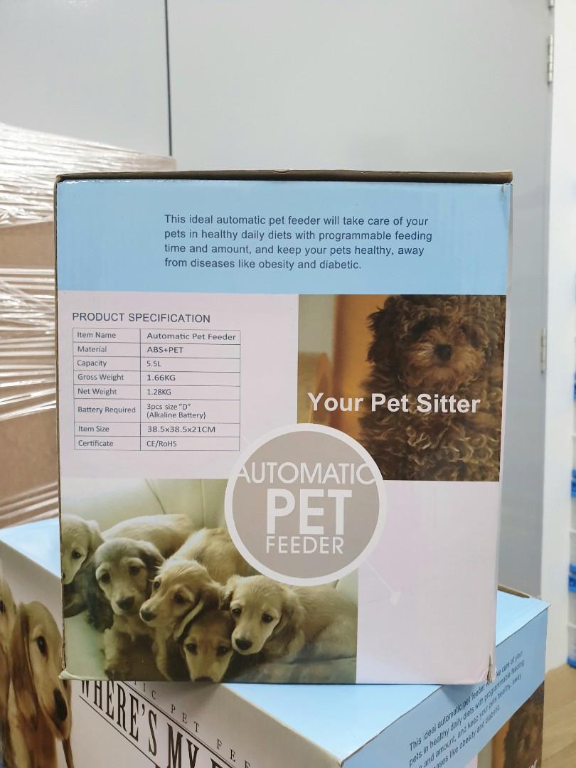 Automatic Pet Feeder, Pet Supplies, Homes & Other Pet Accessories on