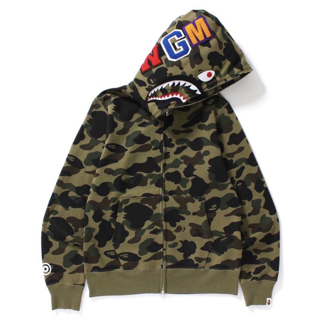 Wgm online bape hoodie