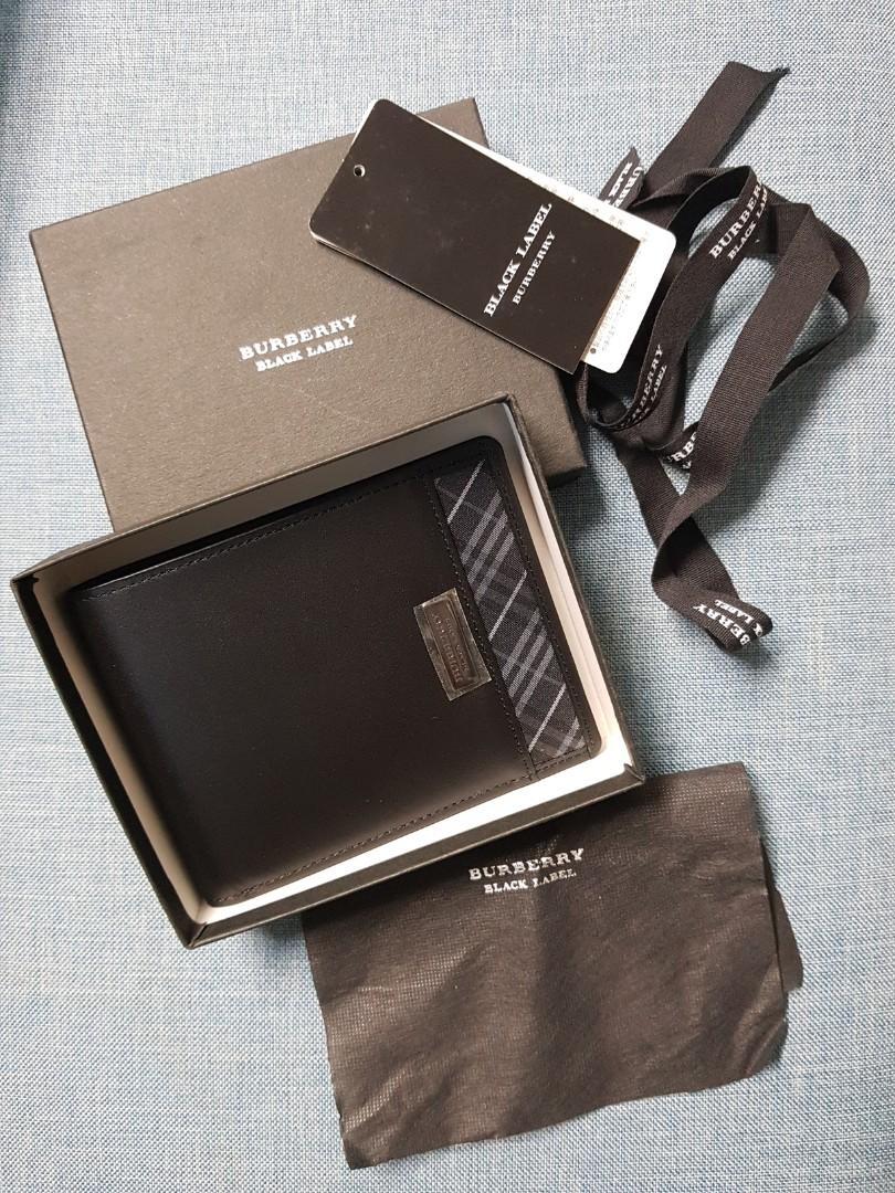 Burberry black label wallet japan price discount