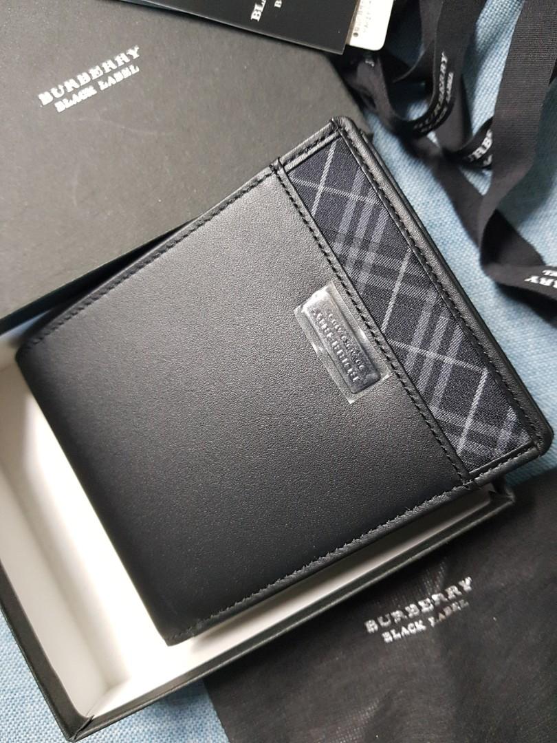 Burberry Black Label Bifold Wallet