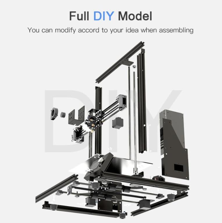 Big Size 3D Printer (Category: Printers, Scanners & Copiers) located in Singapore. Submitted by shahirman (Listing ID 1136834663, Image 3). Description: Big size 3D printer for sale. Semi installed printer. Max print up to 300x300x350mm..