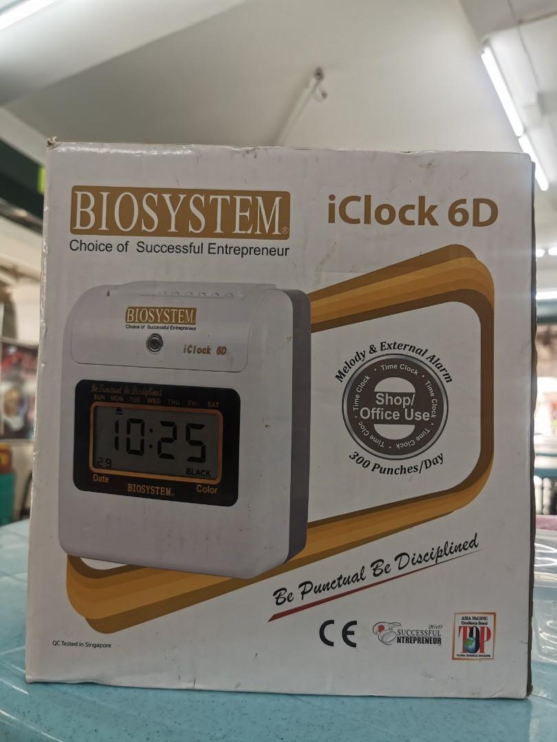 Biosystem iclock 6D Punch card machine, Mobile Phones & Gadgets, Mobile