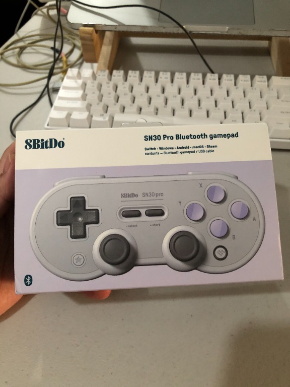 Bluetooth Controller 8bitdo Sn30 Pro Free Shipping Video Gaming Gaming Accessories Controllers On Carousell