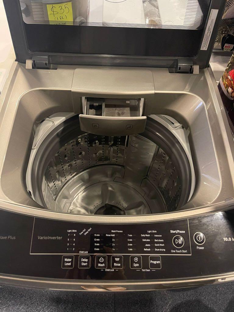 Bosch Serie 4 Washing machine, top loader 10 kg 680 rpm WOA104X0SG