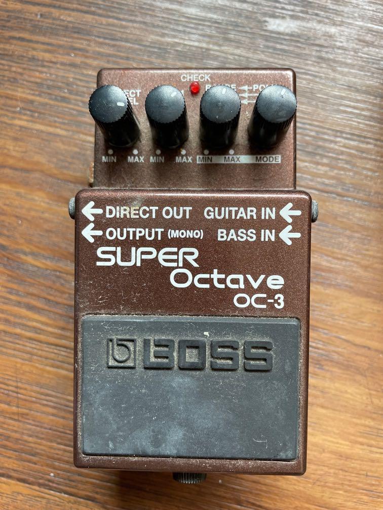 BOSS OC3 Super Octave Guitar Effects Pedal, Hobbies & Toys, Music & Media, Music Accessories on