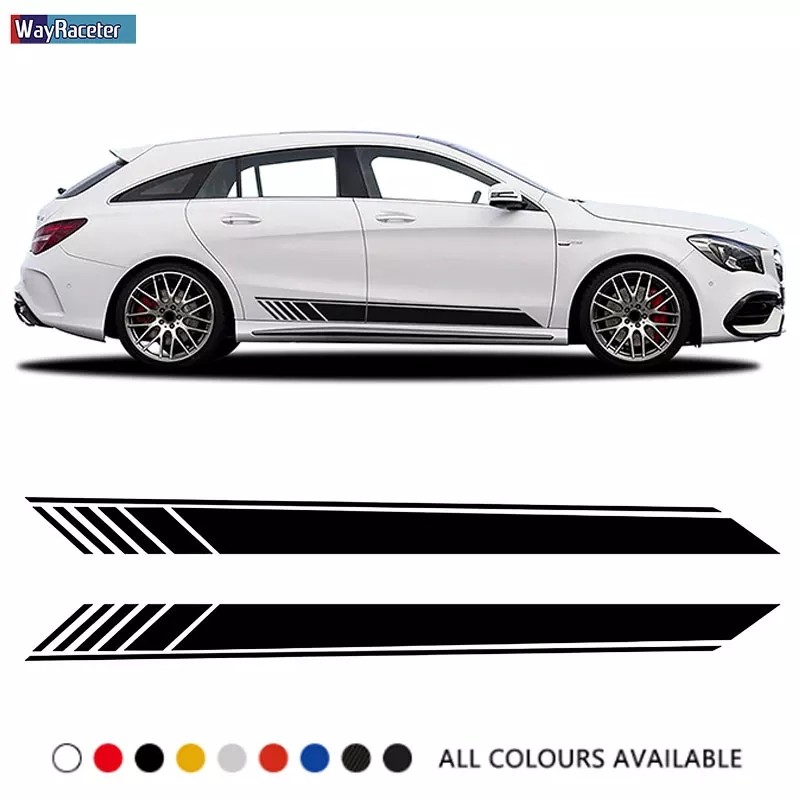 Car Door Side Stripes Skirt Sticker AMG Edition 1 Vinyl Decal For Mercedes  Benz CLA Class CLA45 AMG C117 X117 W117 C118 X118 CLA35, Car Accessories,  Accessories on Carousell