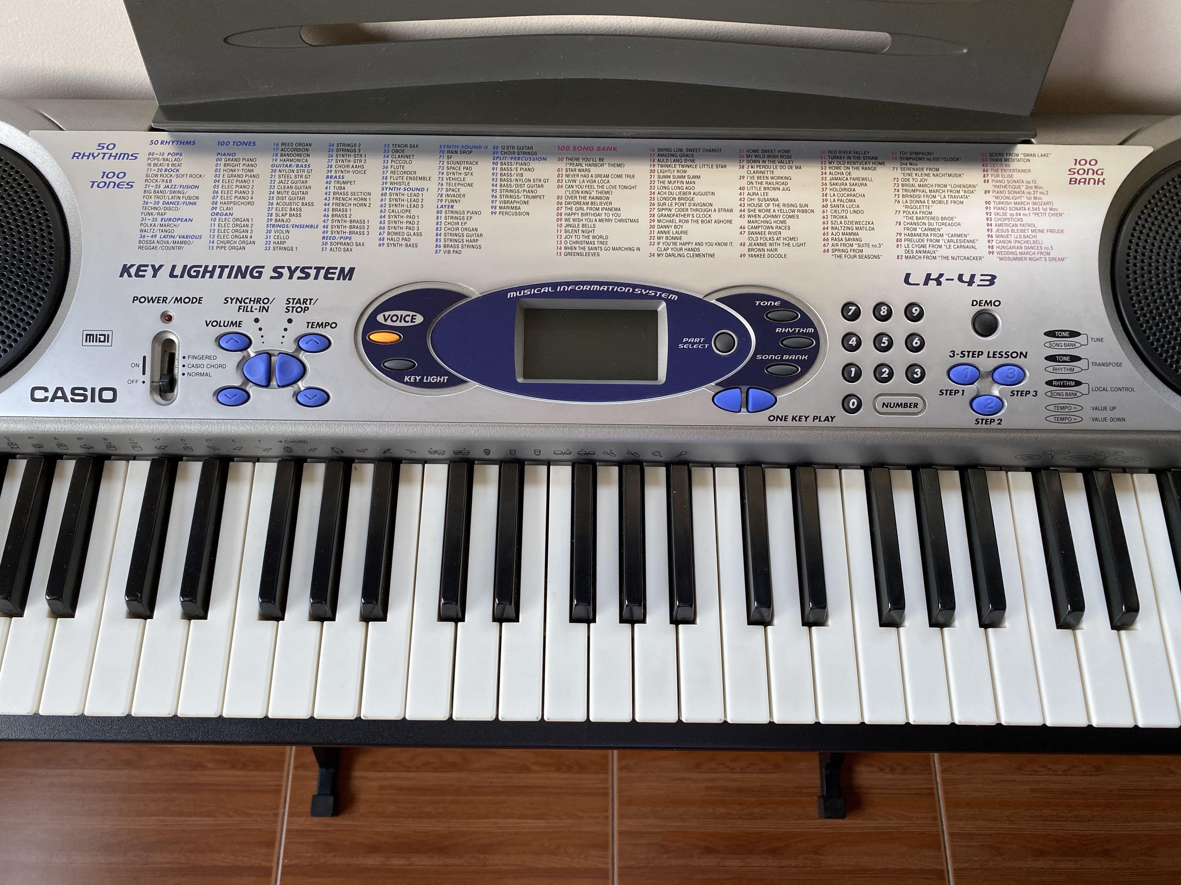 Casio lk 43 outlet price