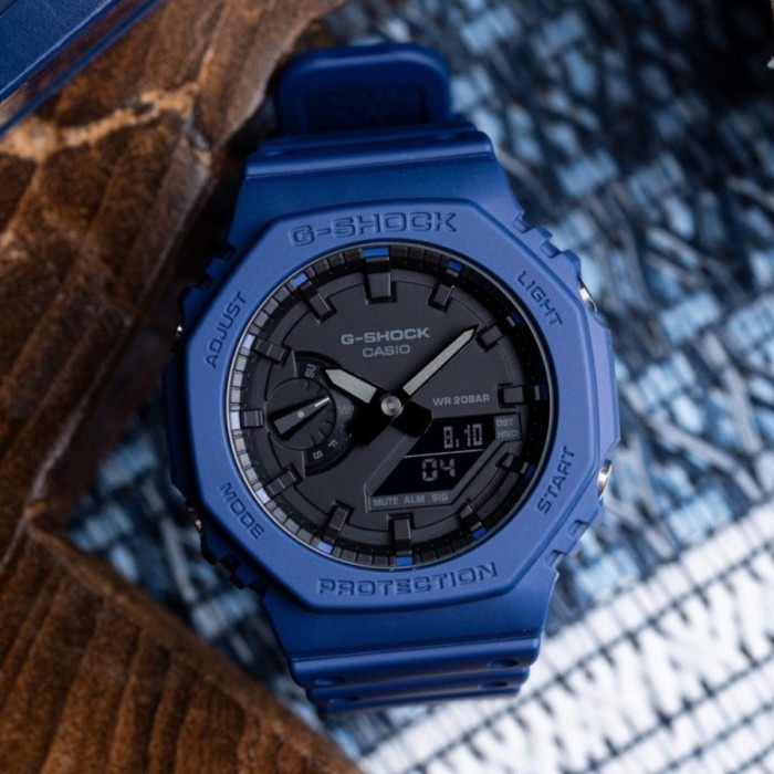 Casio navy blue sale