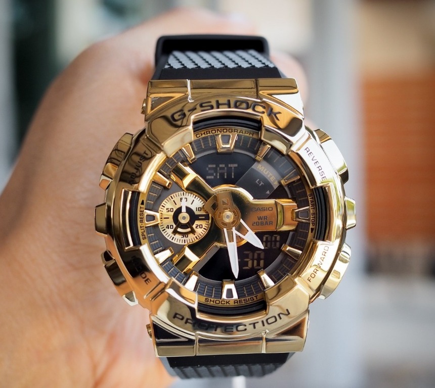 G shock gold color watch on sale