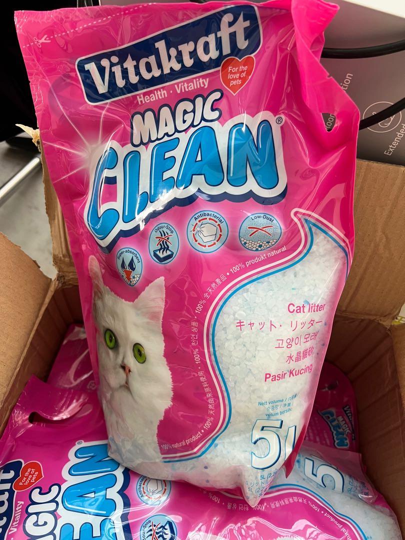 magic clean cat litter