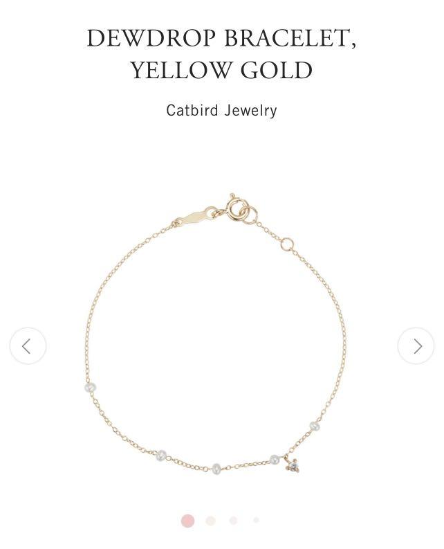 Catbird dewdrop deals bracelet