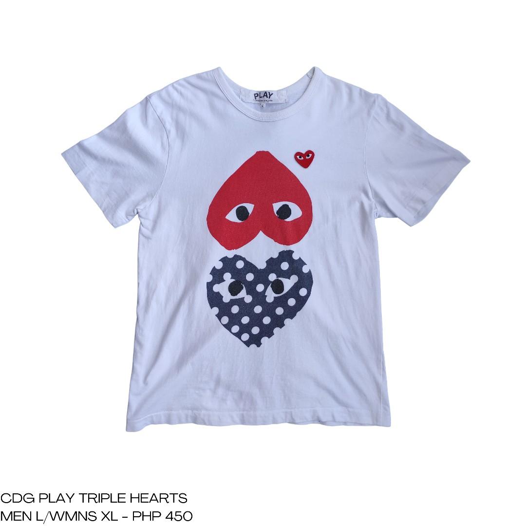 cdg triple heart