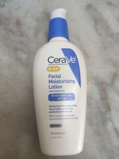 Cerave moisturiser with SPF