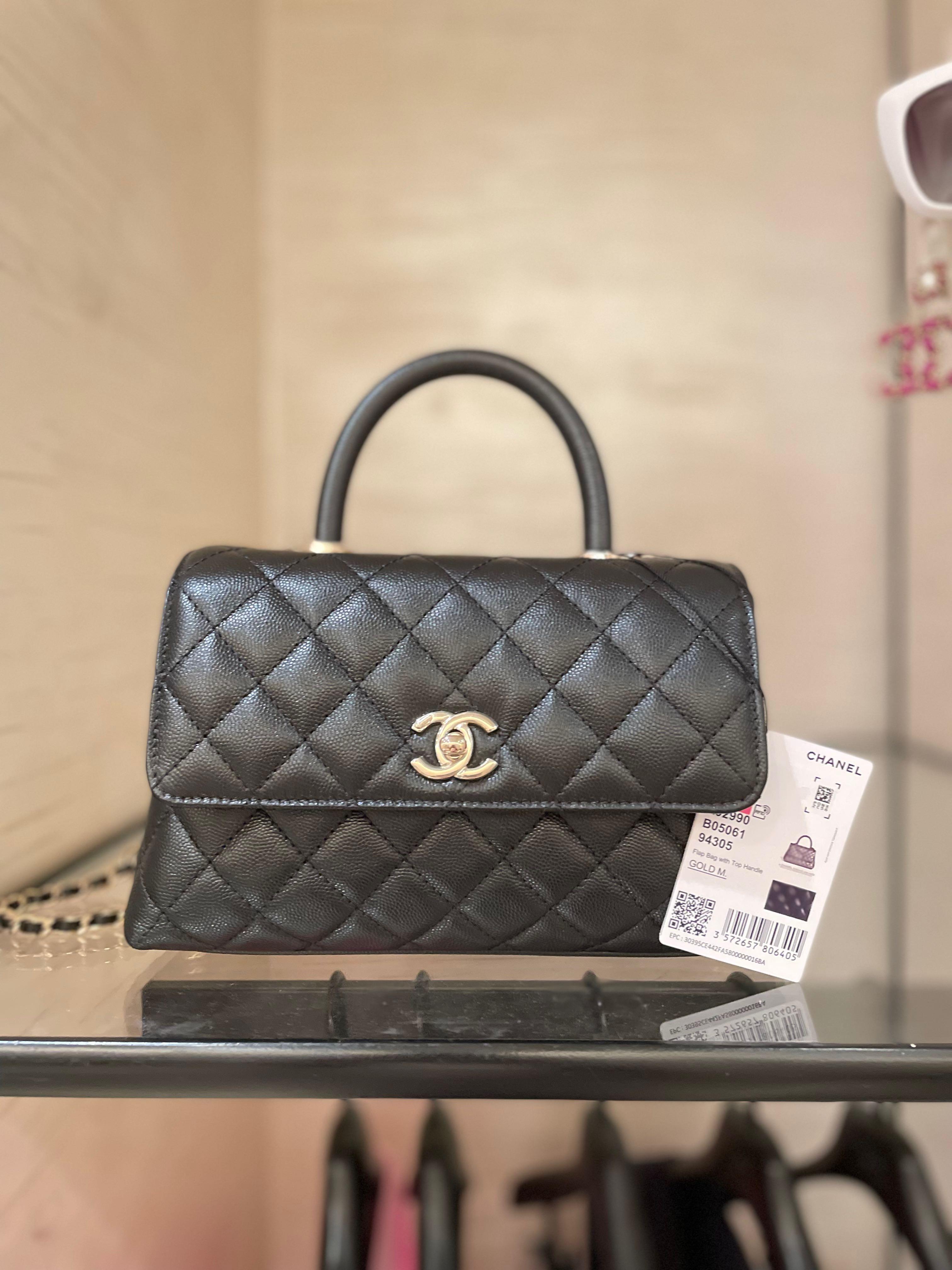 Chanel Coco Handle Small Women S Fashion Bags Wallets Cross Body Bags On Carousell