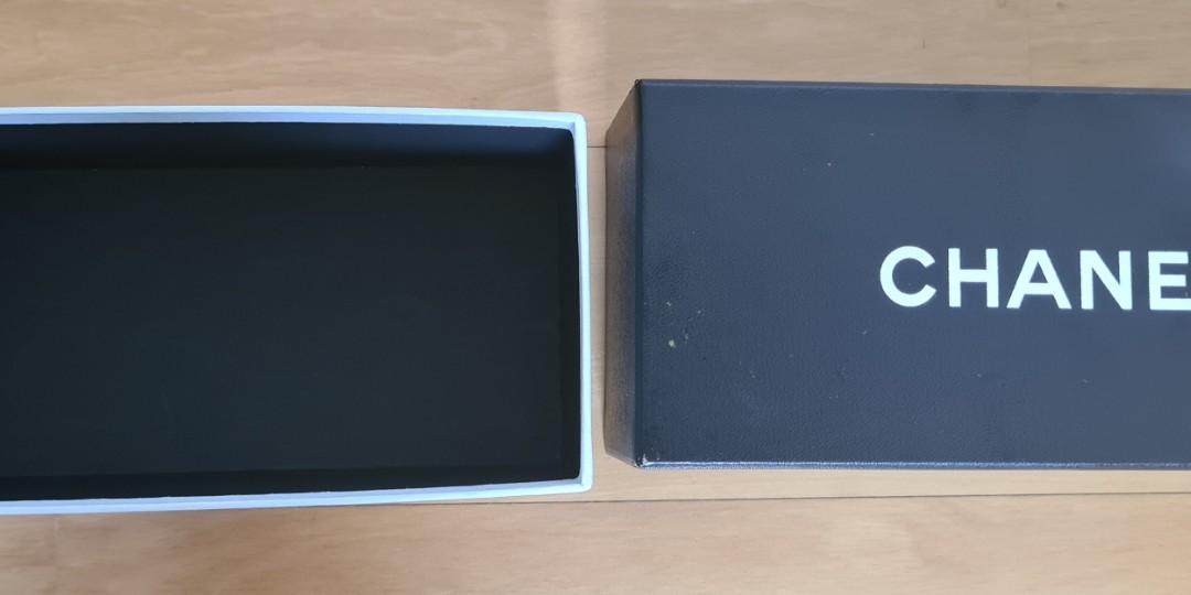 Chanel eyewear box with 2 dustbags and original warranty card, Women's