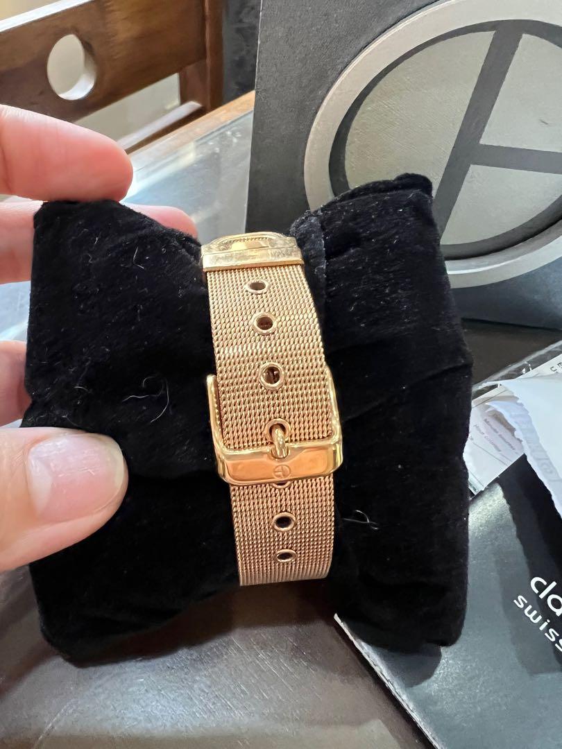 Claude Bernard (Category: Luxury Watches) located in Bulacan. Submitted by vanitrix (Listing ID 1136737476, Image 3). Description: AUTHENTIC CLAUDE BERNARD DRESS CODE CHRONOGRAPH REFERENCE: 10216 37R APR2 COLLECTION: Dress code FUNCTIONS: Chronograph, Date DIAMETER 35 GENDER Ladies CASE Rose gold PVD DIAL Silver SAPPHIRE GLASS Yes BRACELET Metal WATER RESISTANCE 30m / 3 ATM MOVEMENT Quartz .