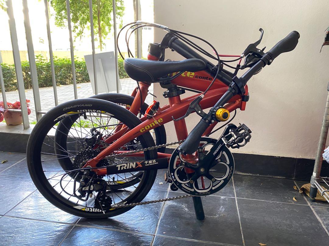 Conte folding bike outlet