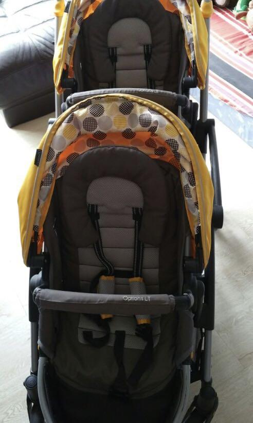 Contours options Double Stroller Babies Kids Going Out
