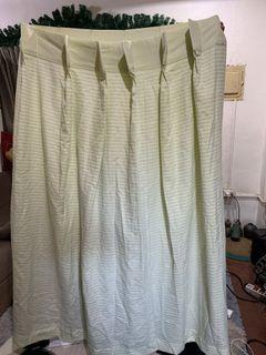 3 pcs curtain mint green