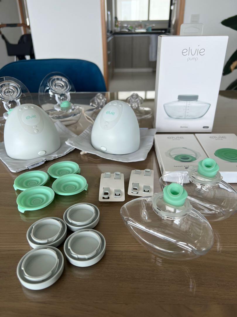 Elvie Breast Pumps (2) with new parts, Babies & Kids, Nursing & Feeding