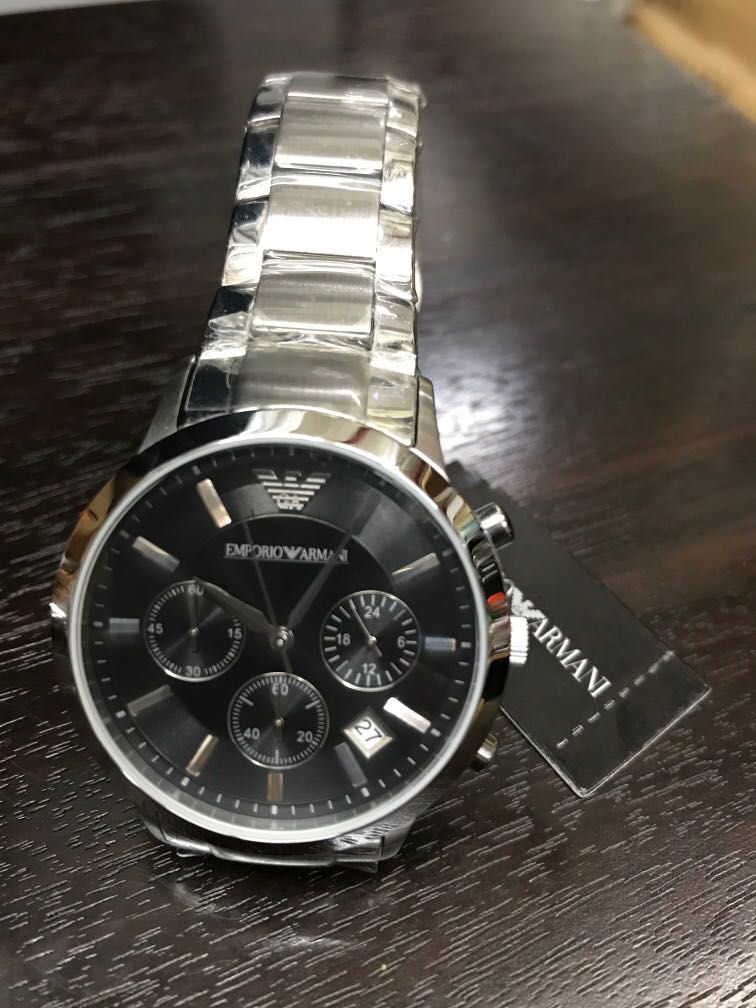 Reloj emporio armani solid stainless steel 50 meters 5 atm store
