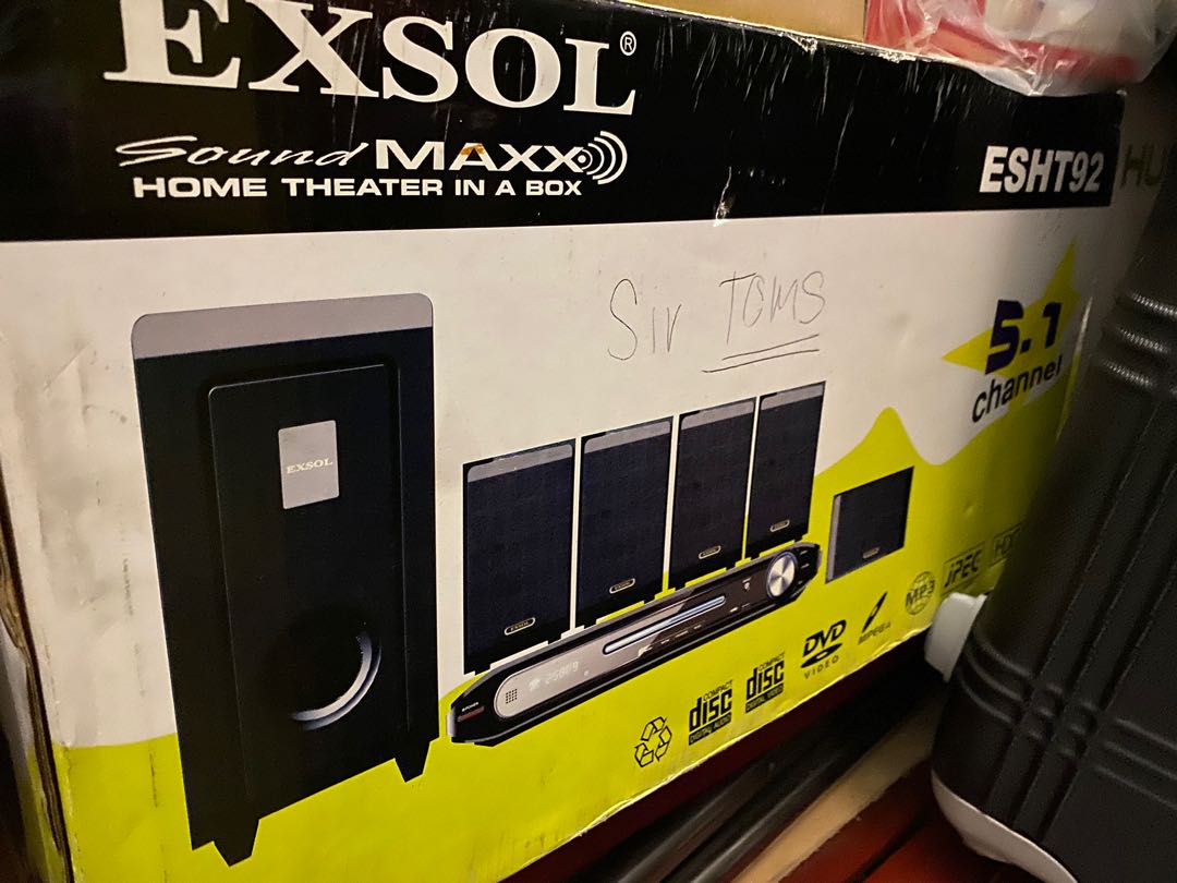 Exsol Speaker Home Theatre in a Box, Audio, Soundbars, Speakers