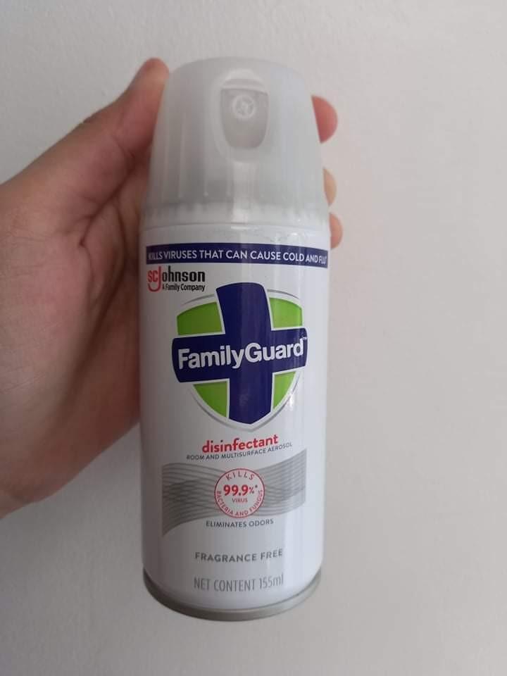 Family guard disinfectant spray