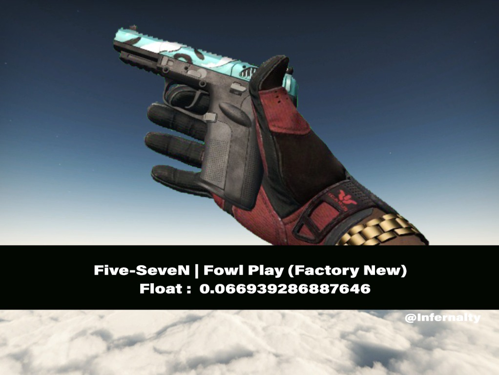 Five-SeveN Fowl Play FN CSGO SKINS KNIVES, Video Gaming, Gaming ...