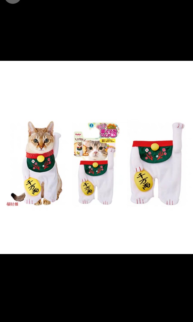 Fortune cat costume on sale