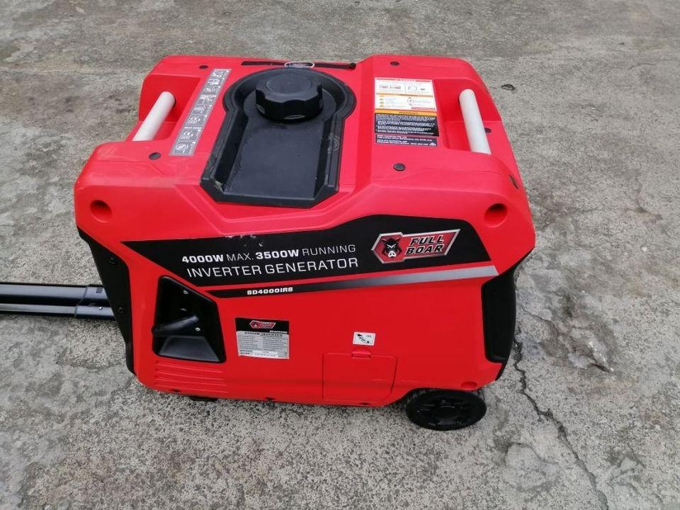 Full Boar Inverter Generator 4000W (Category: Construction Tools & Equipment) located in San Pedro. Submitted by aus-plus (Listing ID 1136672614, Image 3). Description: -4000 watts.