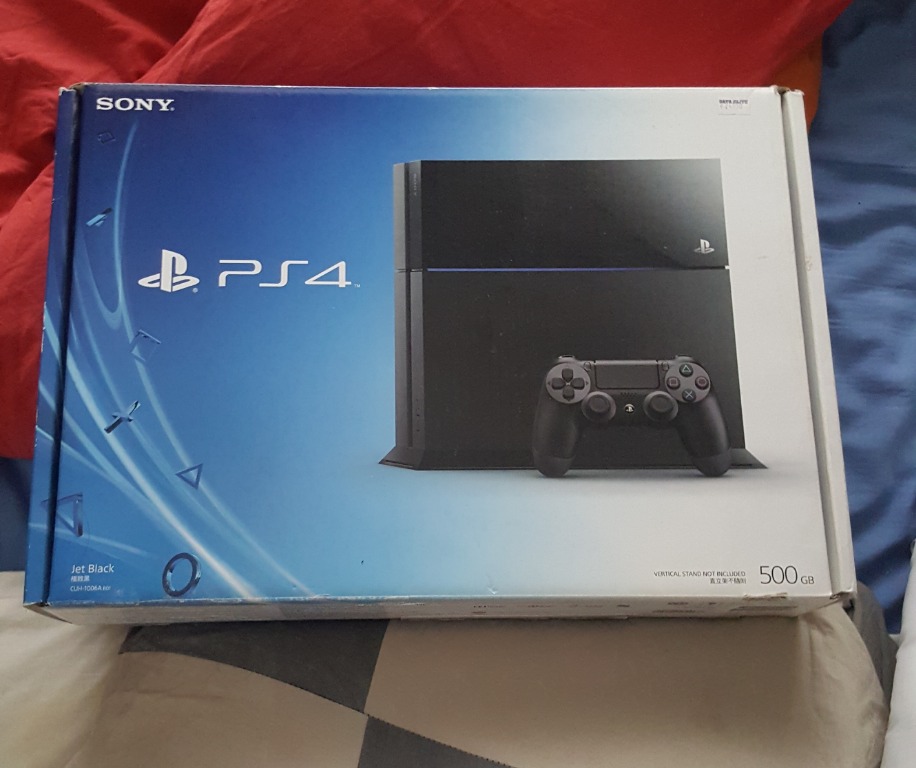 Ps4 jet black on sale 500gb