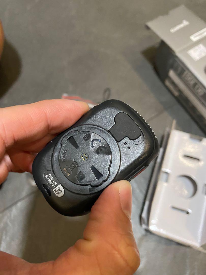 Garmin Edge 130 with speed sensor Sports Equipment Bicycles