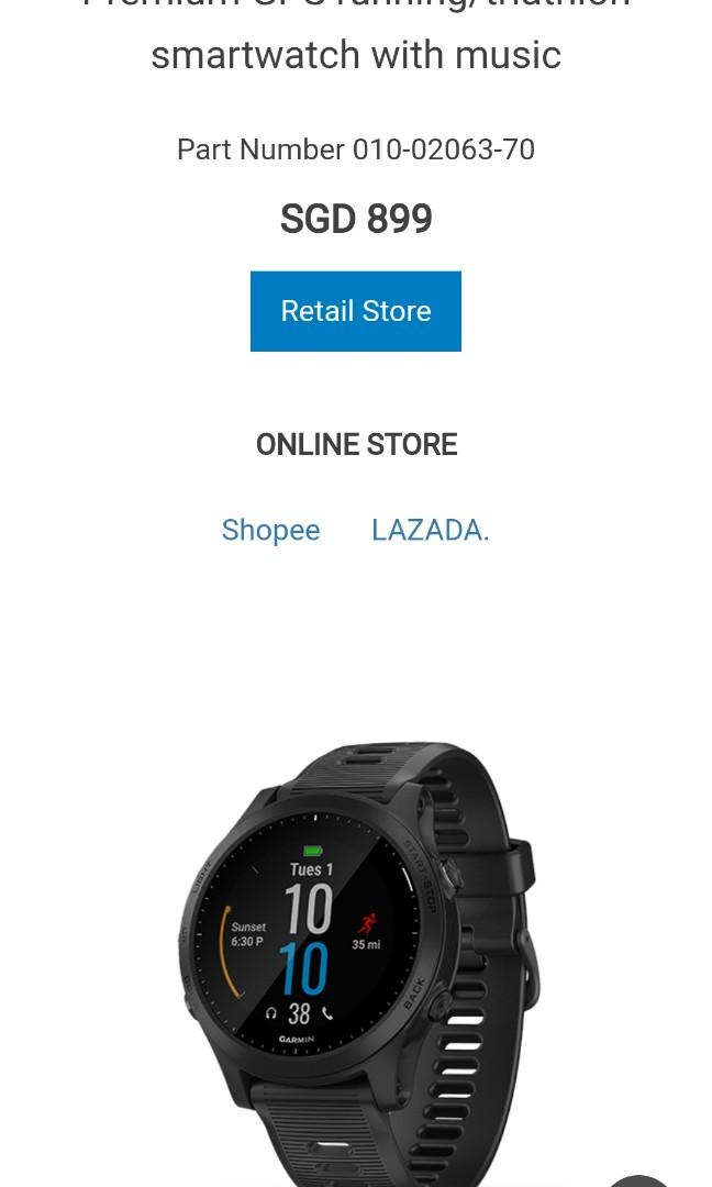 Garmin forerunner top 35 lazada