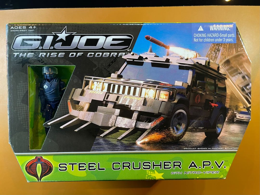 Gi joe steel crusher store
