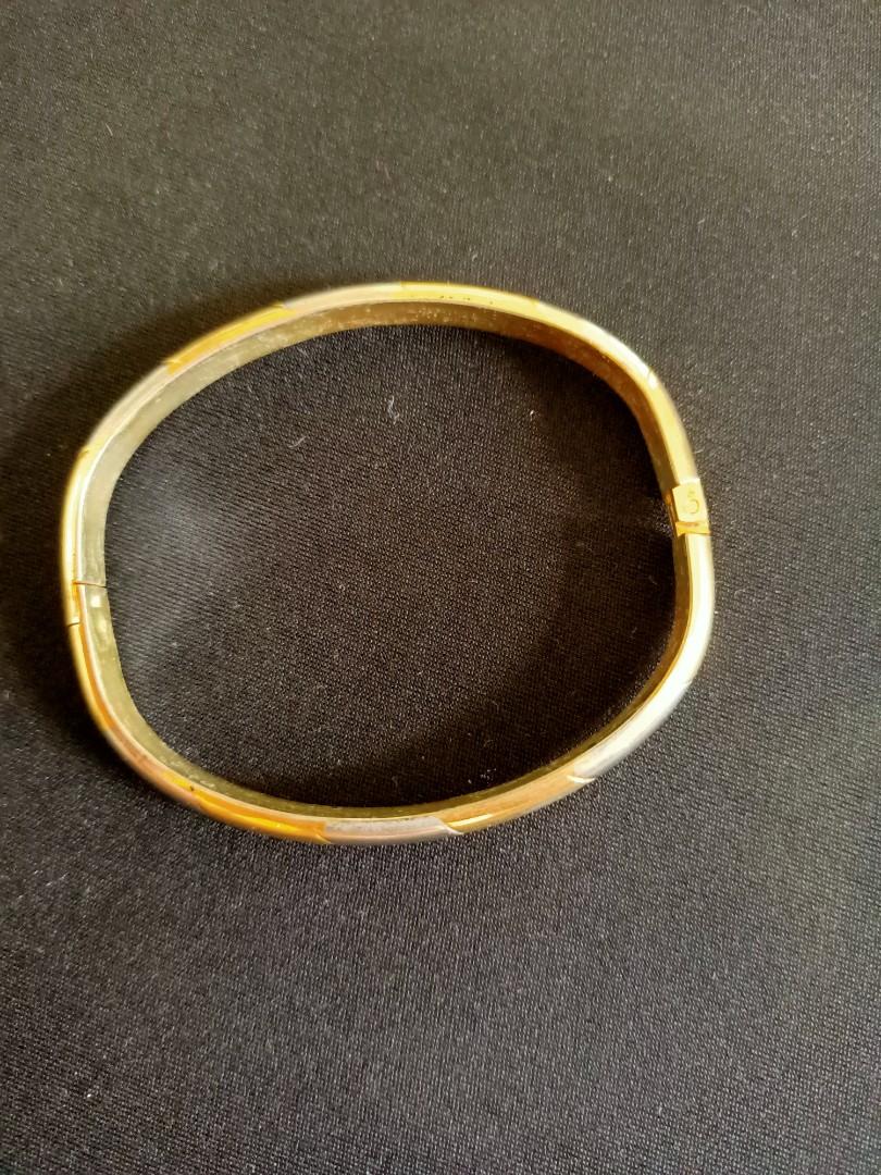 Gold and Silver Bangle Women s Fashion Jewelry Organisers